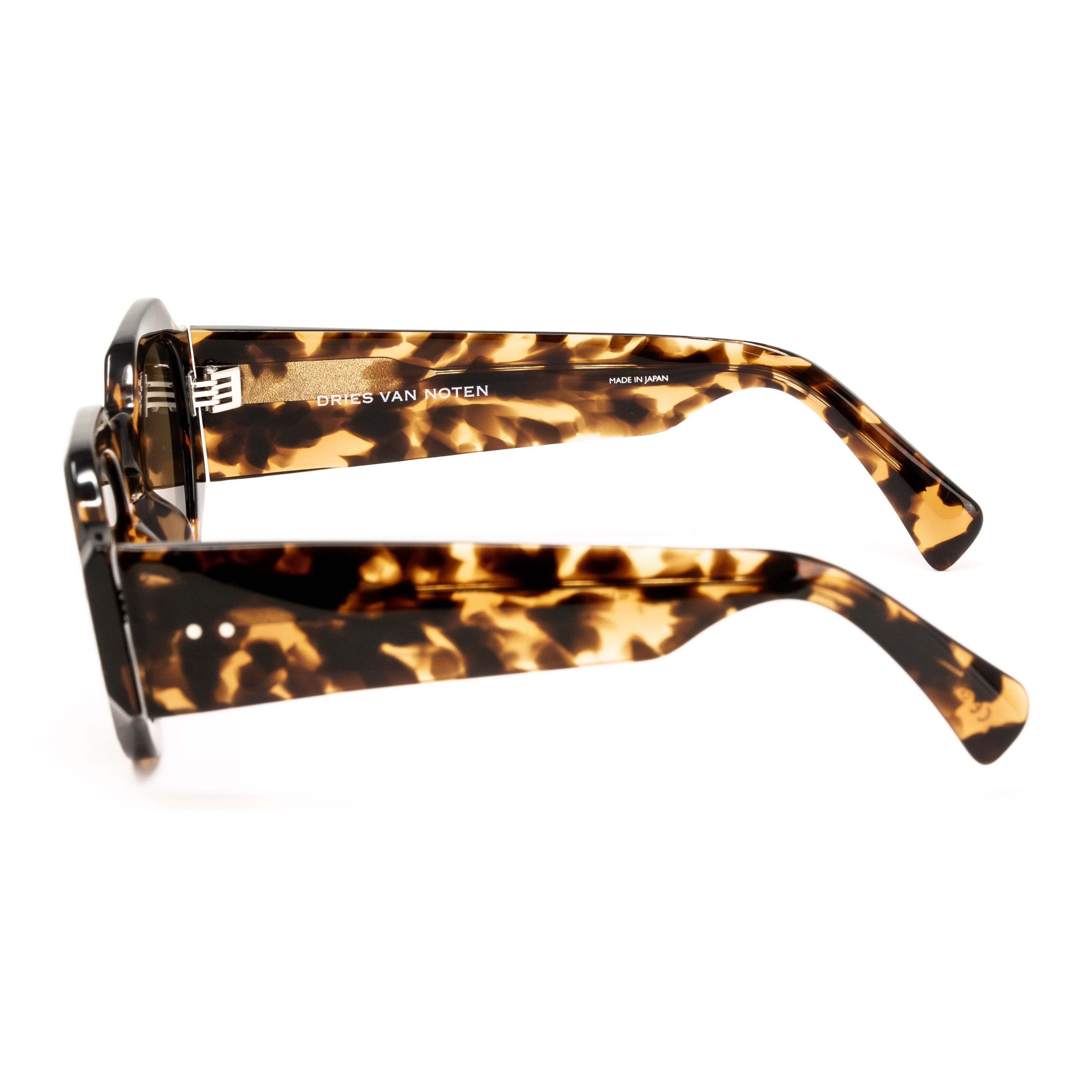 Dries Van Noten x Linda Farrow Tortoiseshell Sunglasses
