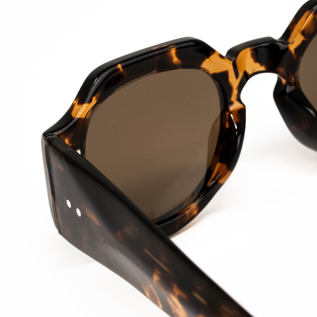 Dries Van Noten x Linda Farrow Tortoiseshell Sunglasses