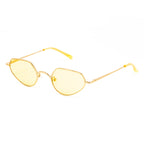 Dries Van Noten x Linda Farrow Gold Sunglasses