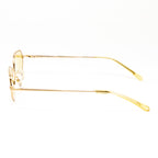 Dries Van Noten x Linda Farrow Gold Sunglasses