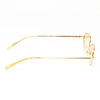 Dries Van Noten x Linda Farrow Gold Sunglasses