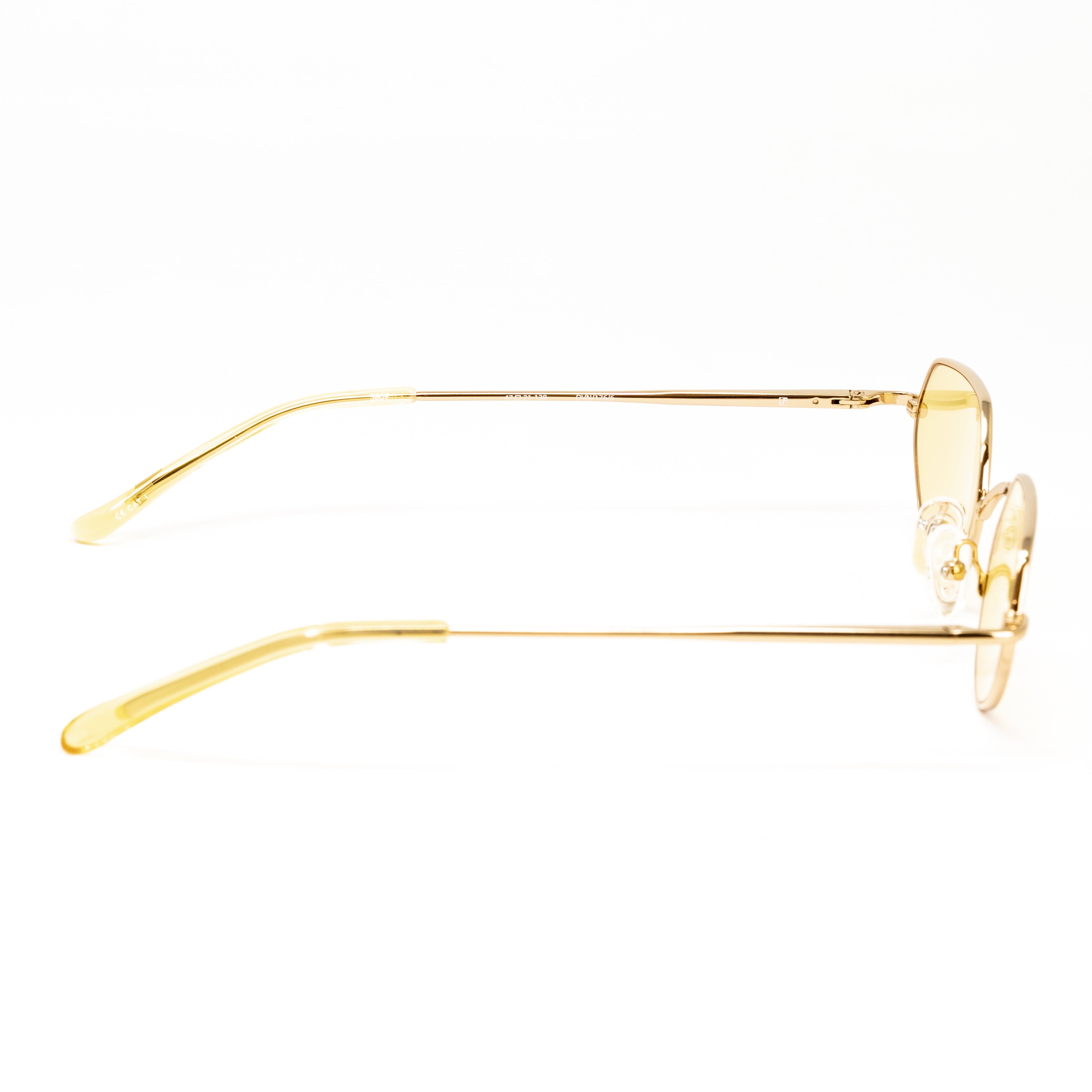 Dries Van Noten x Linda Farrow Gold Sunglasses