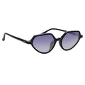Dries Van Noten Ladies Cat Eye Grey Sunglasses