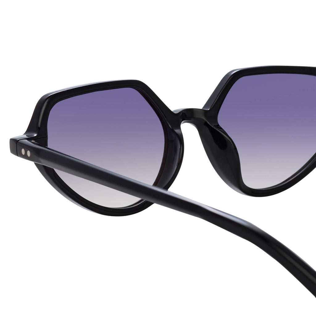 Dries Van Noten Ladies Cat Eye Grey Sunglasses