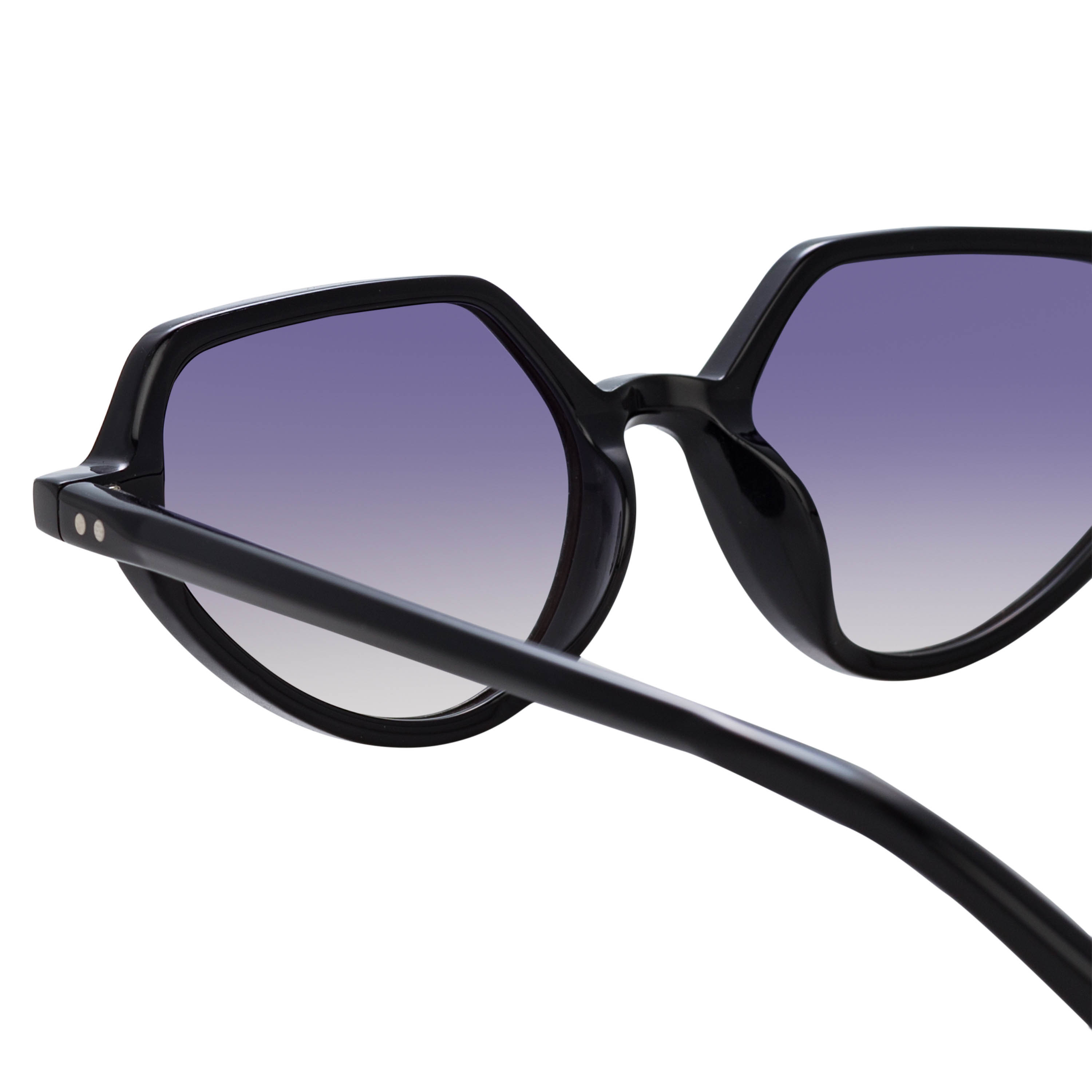 Dries Van Noten Ladies Cat Eye Grey Sunglasses