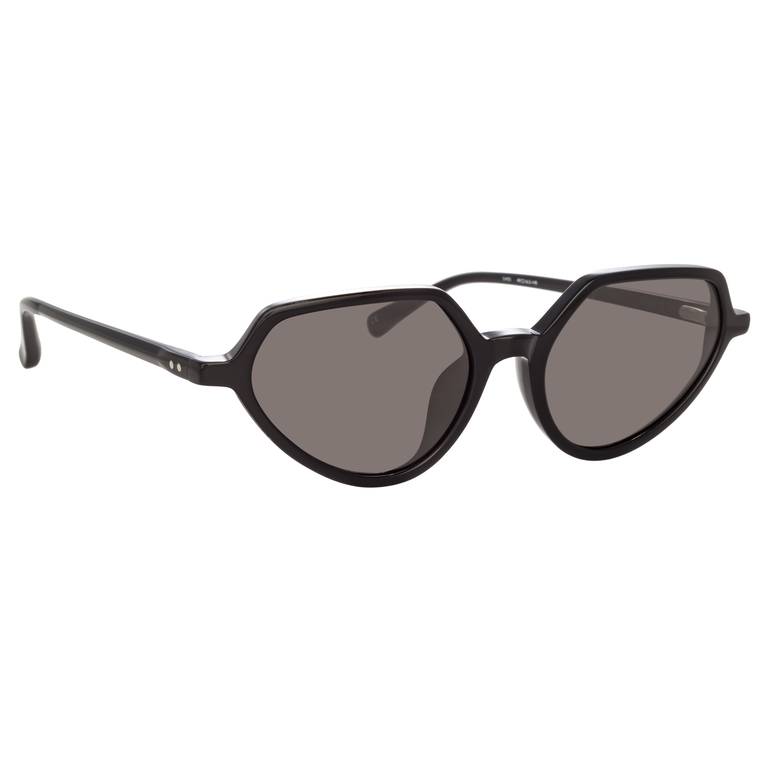 Dries Van Noten Ladies Cat Eye Grey Sunglasses