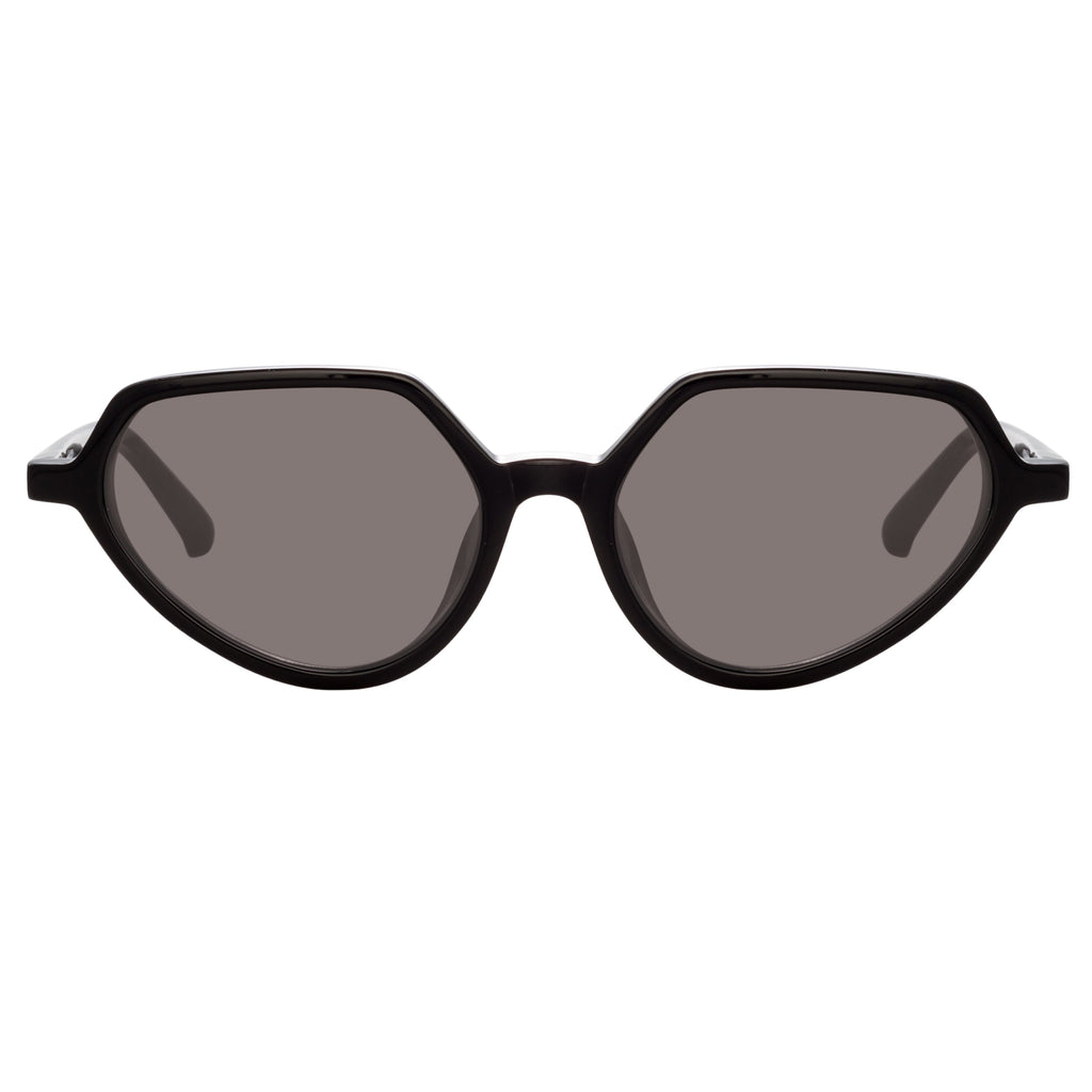 Dries Van Noten Ladies Cat Eye Grey Sunglasses
