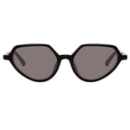 Dries Van Noten Ladies Cat Eye Grey Sunglasses
