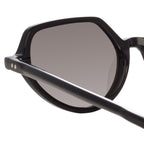 Dries Van Noten Ladies Cat Eye Grey Sunglasses