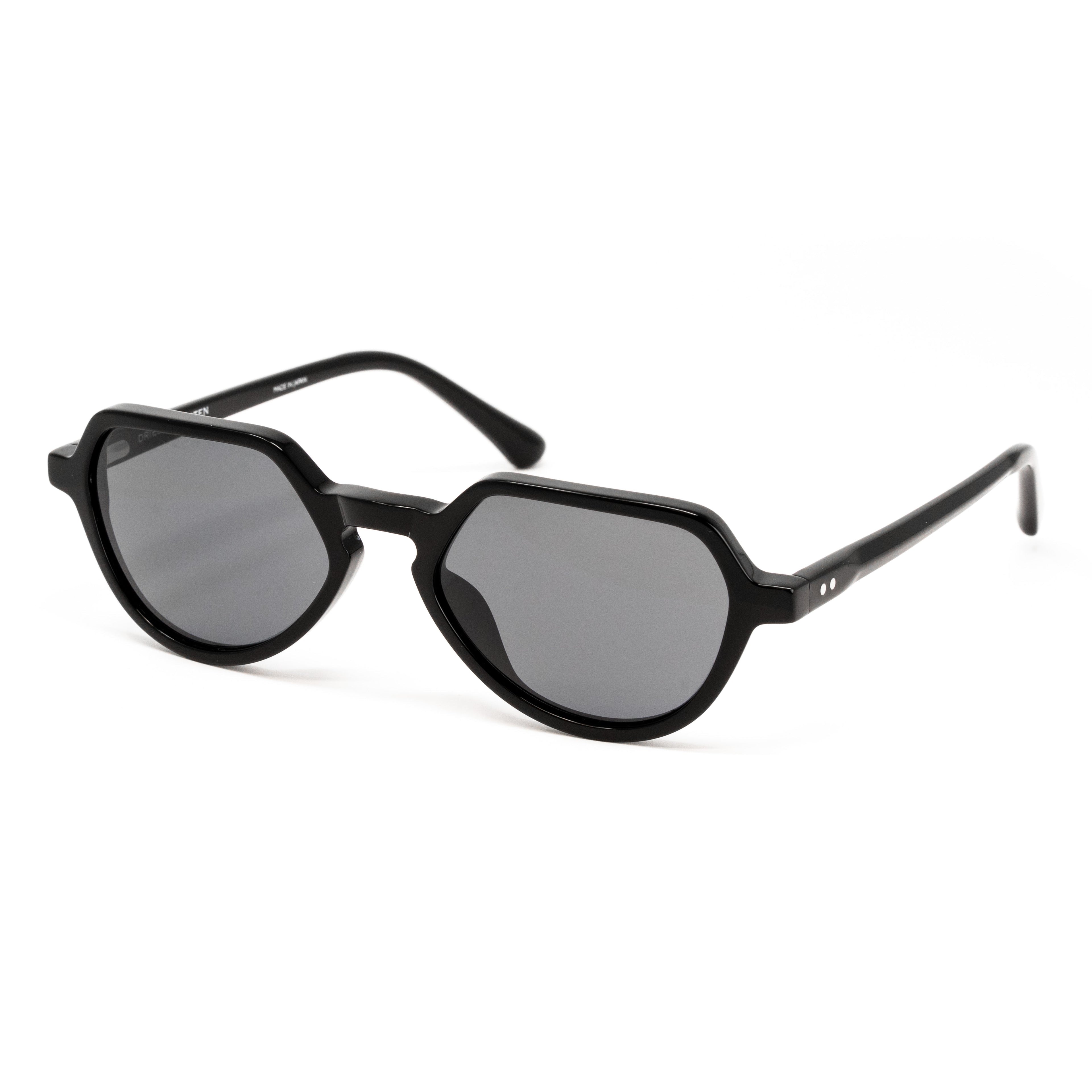 Dries Van Noten x Linda Farrow Black Sunglasses