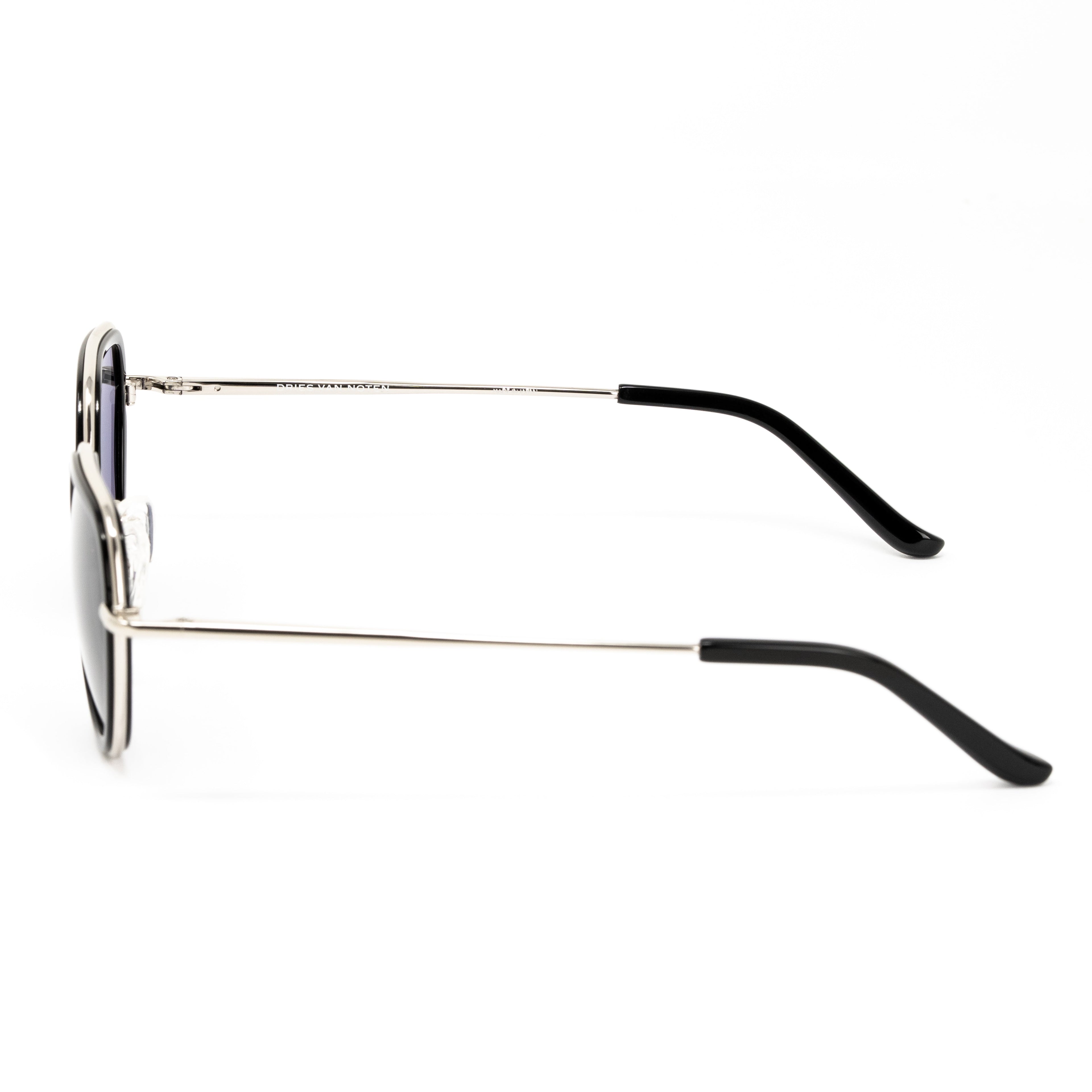 Dries Van Noten x Linda Farrow Black Sunglasses