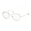 Dries Van Noten x Linda Farrow Gold Sunglasses