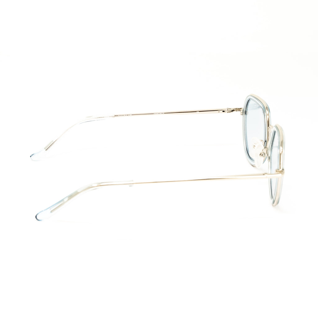 Dries Van Noten x Linda Farrow Gold Sunglasses