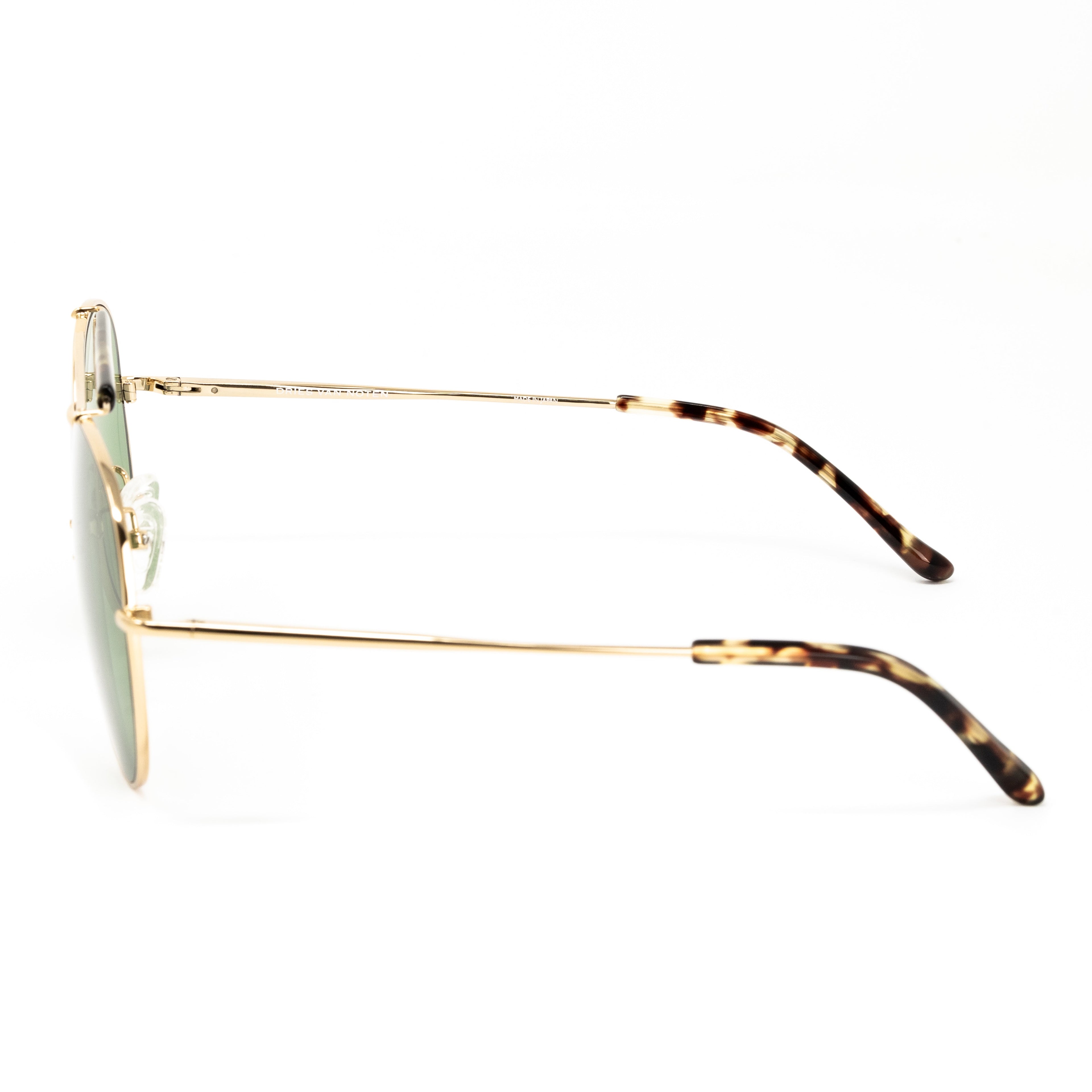 Dries Van Noten x Linda Farrow Green Sunglasses