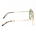 Dries Van Noten x Linda Farrow Green Sunglasses