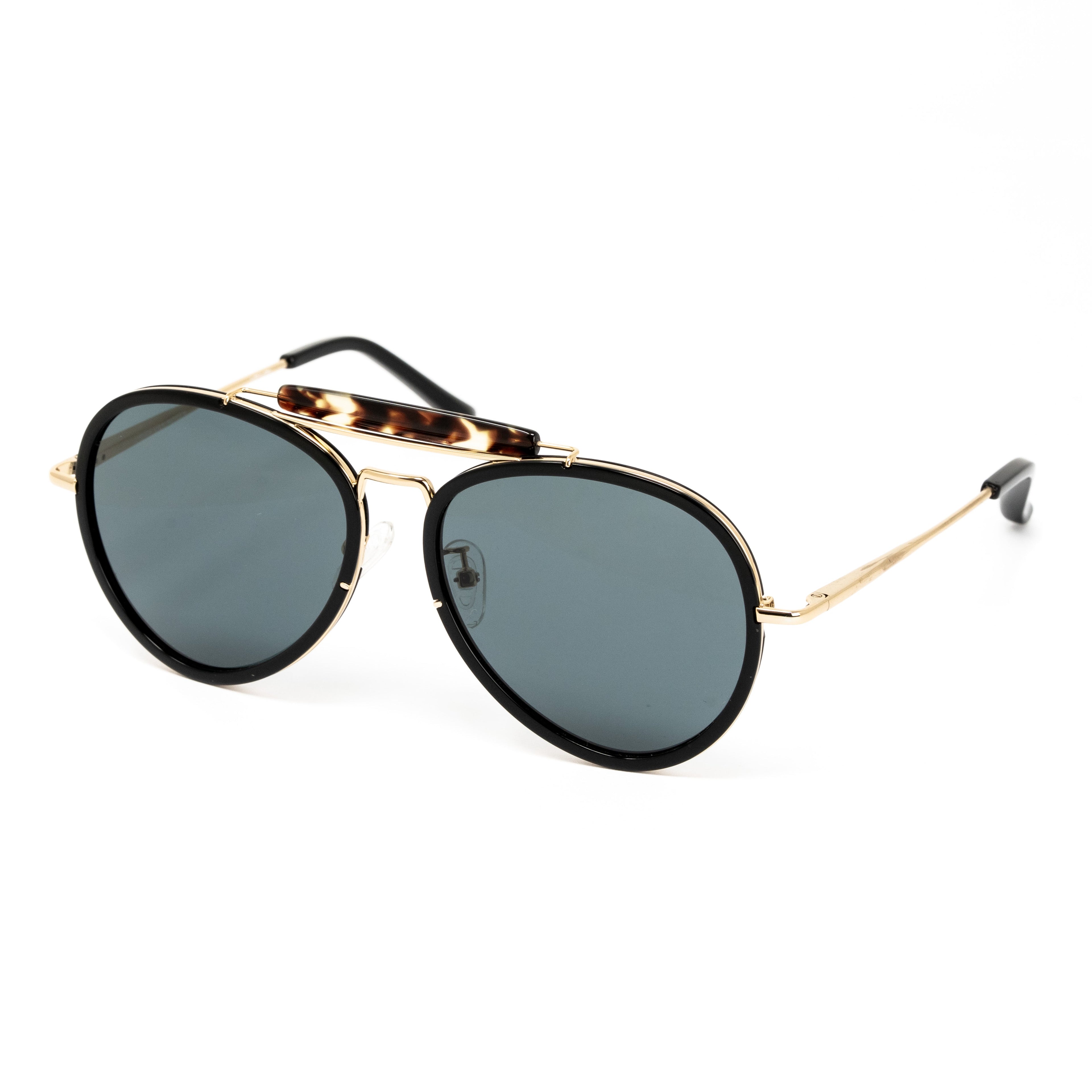 Dries Van Noten x Linda Farrow Black Sunglasses