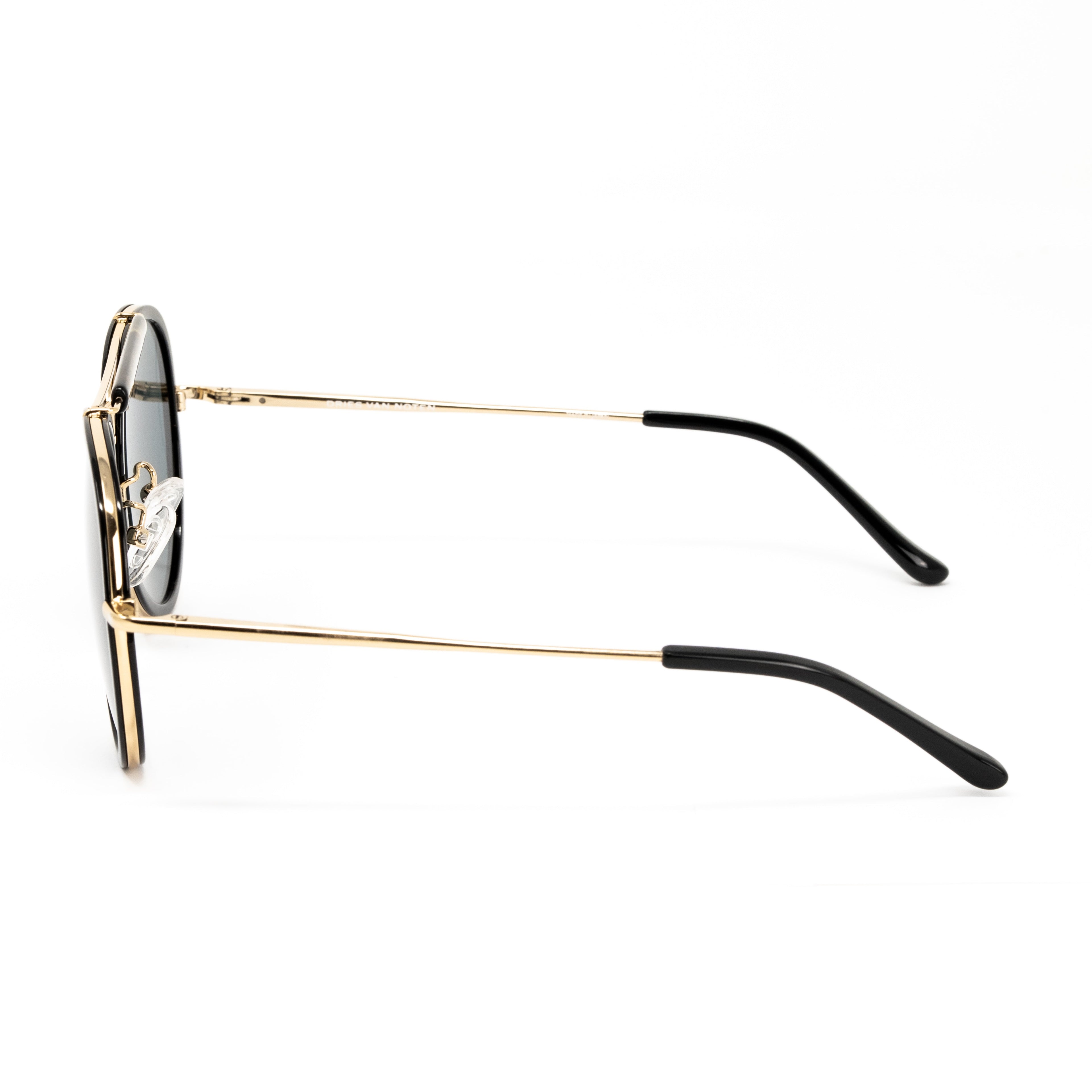 Dries Van Noten x Linda Farrow Black Sunglasses