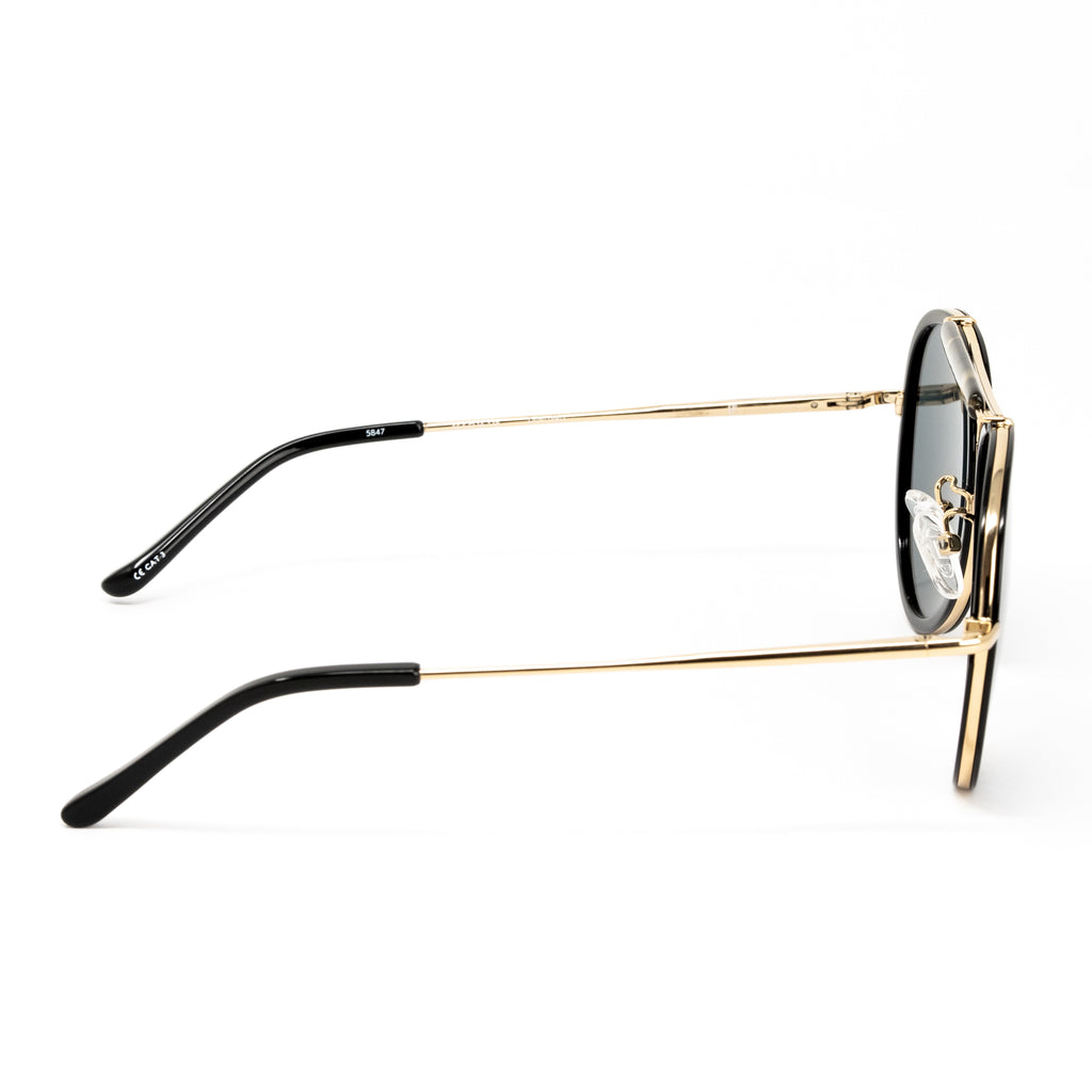 Dries Van Noten x Linda Farrow Black Sunglasses