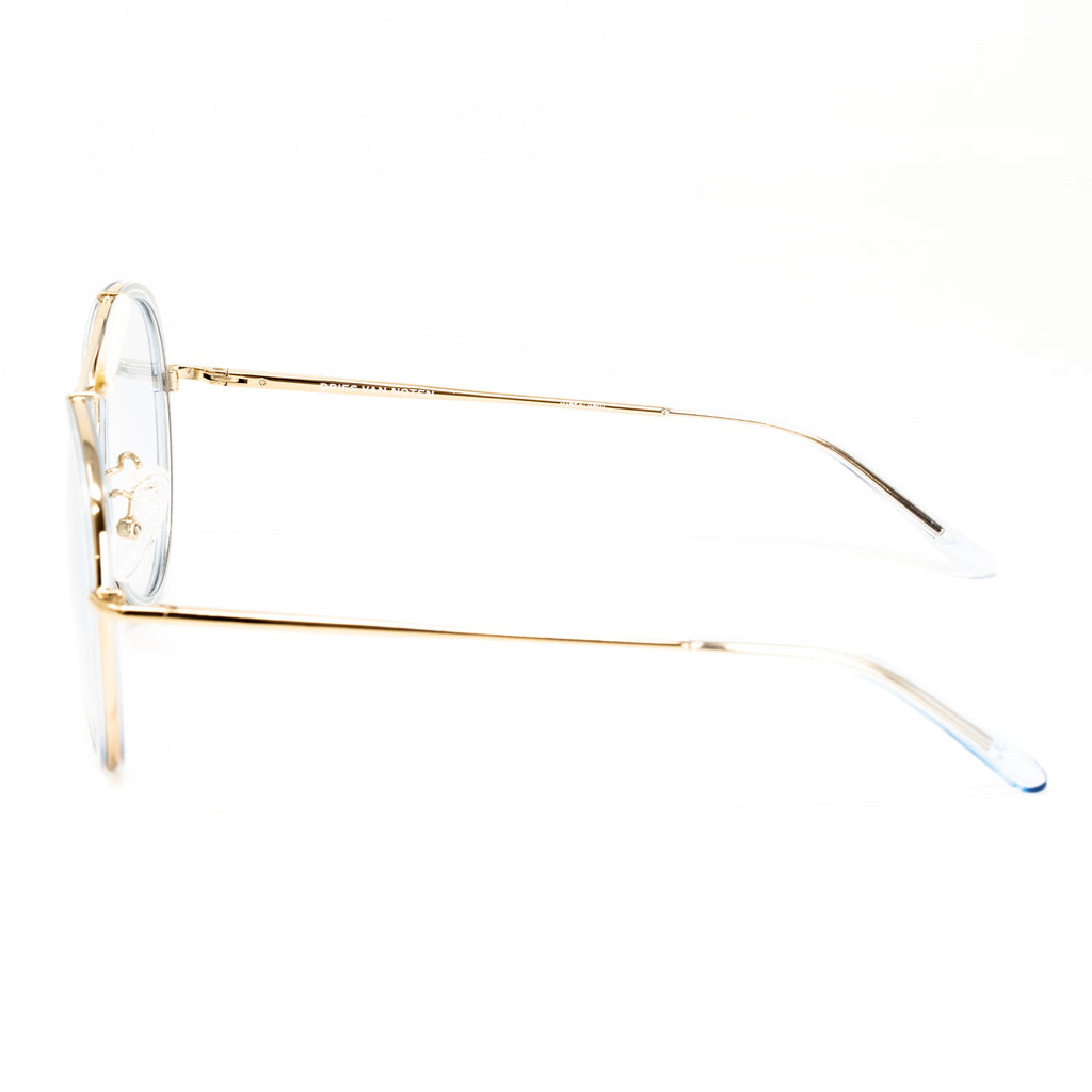 Dries Van Noten x Linda Farrow Gold Sunglasses