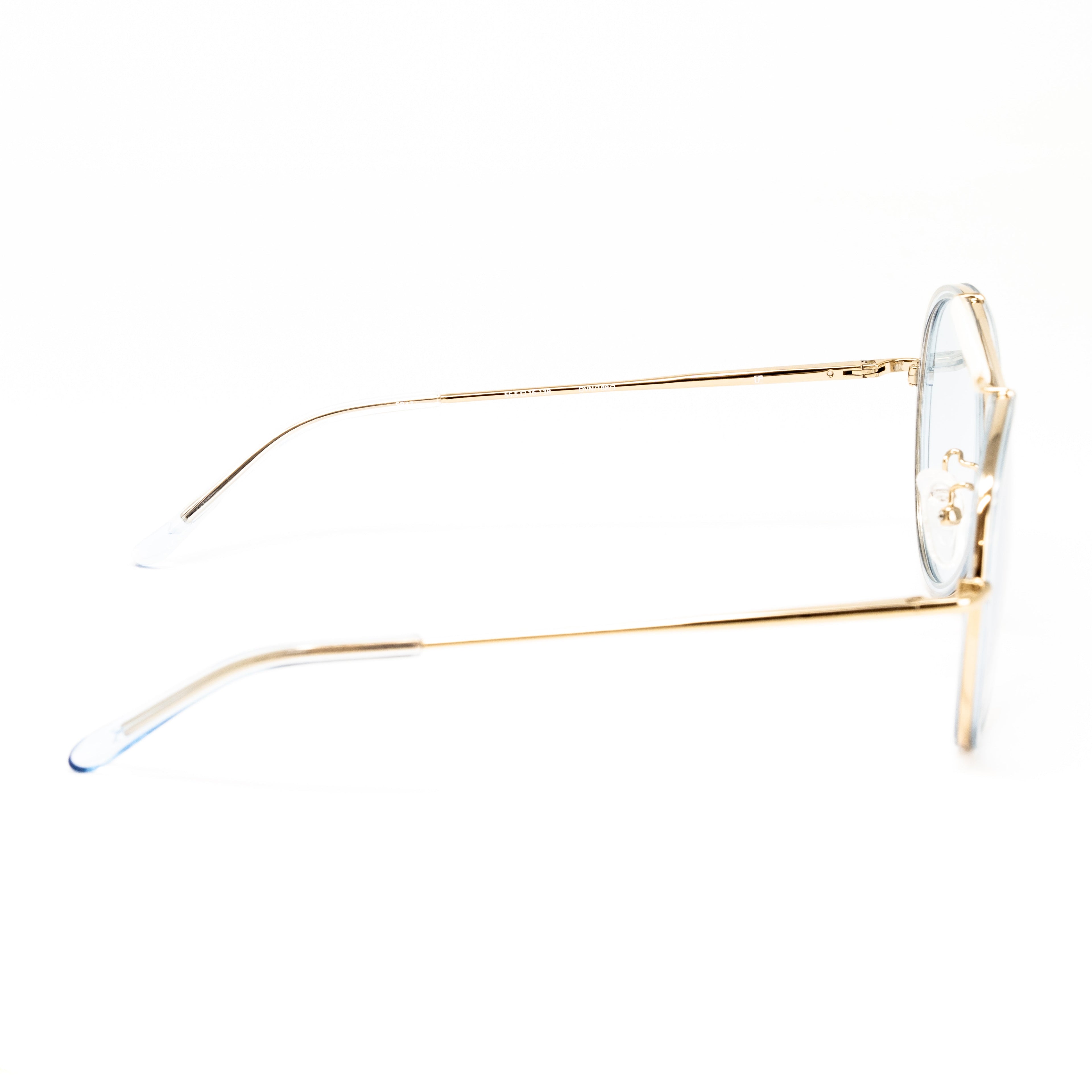 Dries Van Noten x Linda Farrow Gold Sunglasses