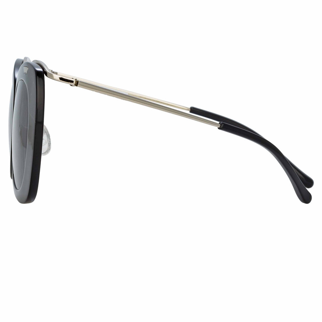 Dries Van Noten Ladies Cat Eye Grey Sunglasses