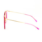 Dries Van Noten x Linda Farrow Hot Pink Sunglasses