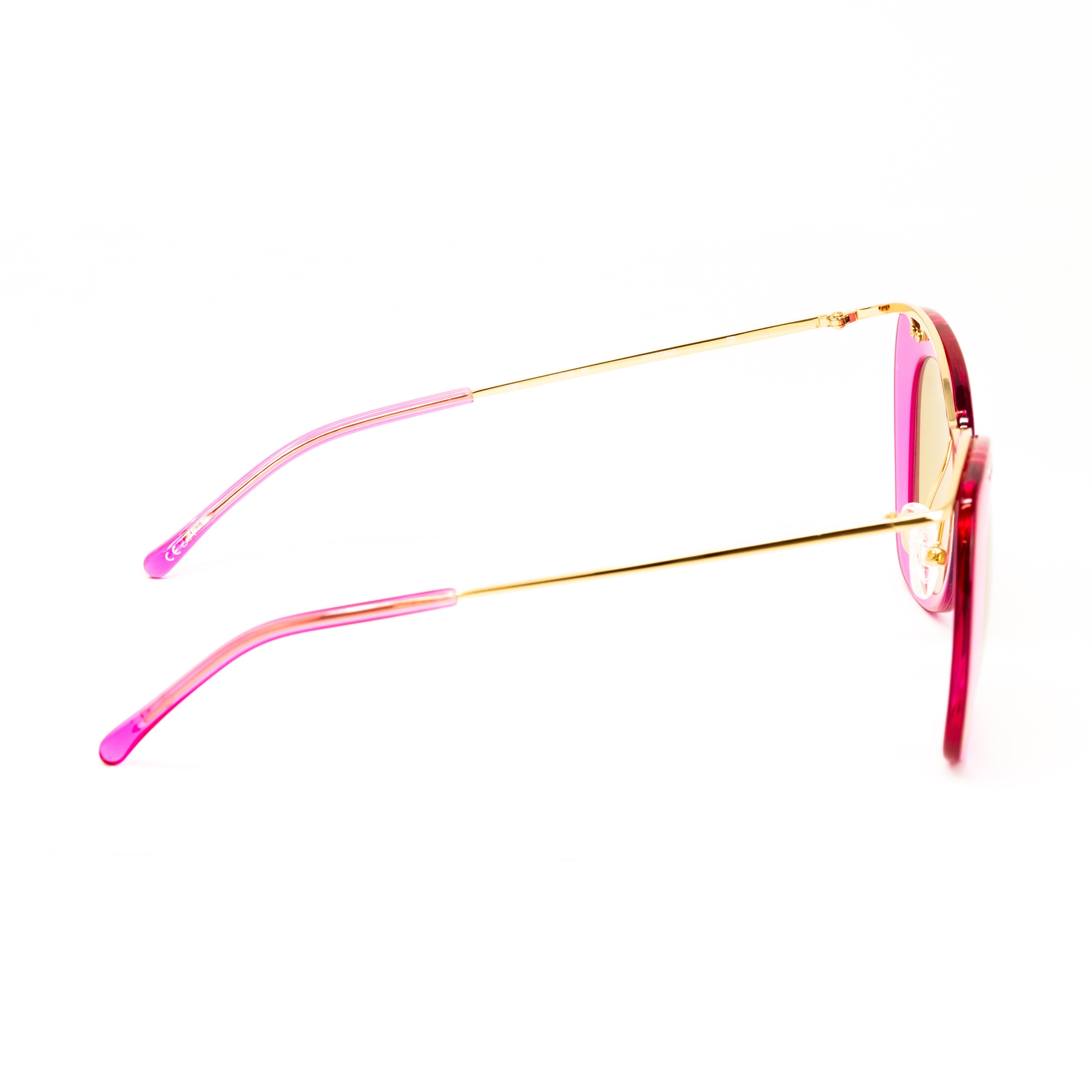 Dries Van Noten x Linda Farrow Hot Pink Sunglasses