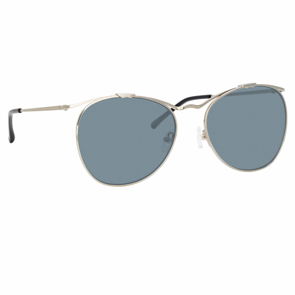 Dries Van Noten Ladies Cat Eye Grey Sunglasses