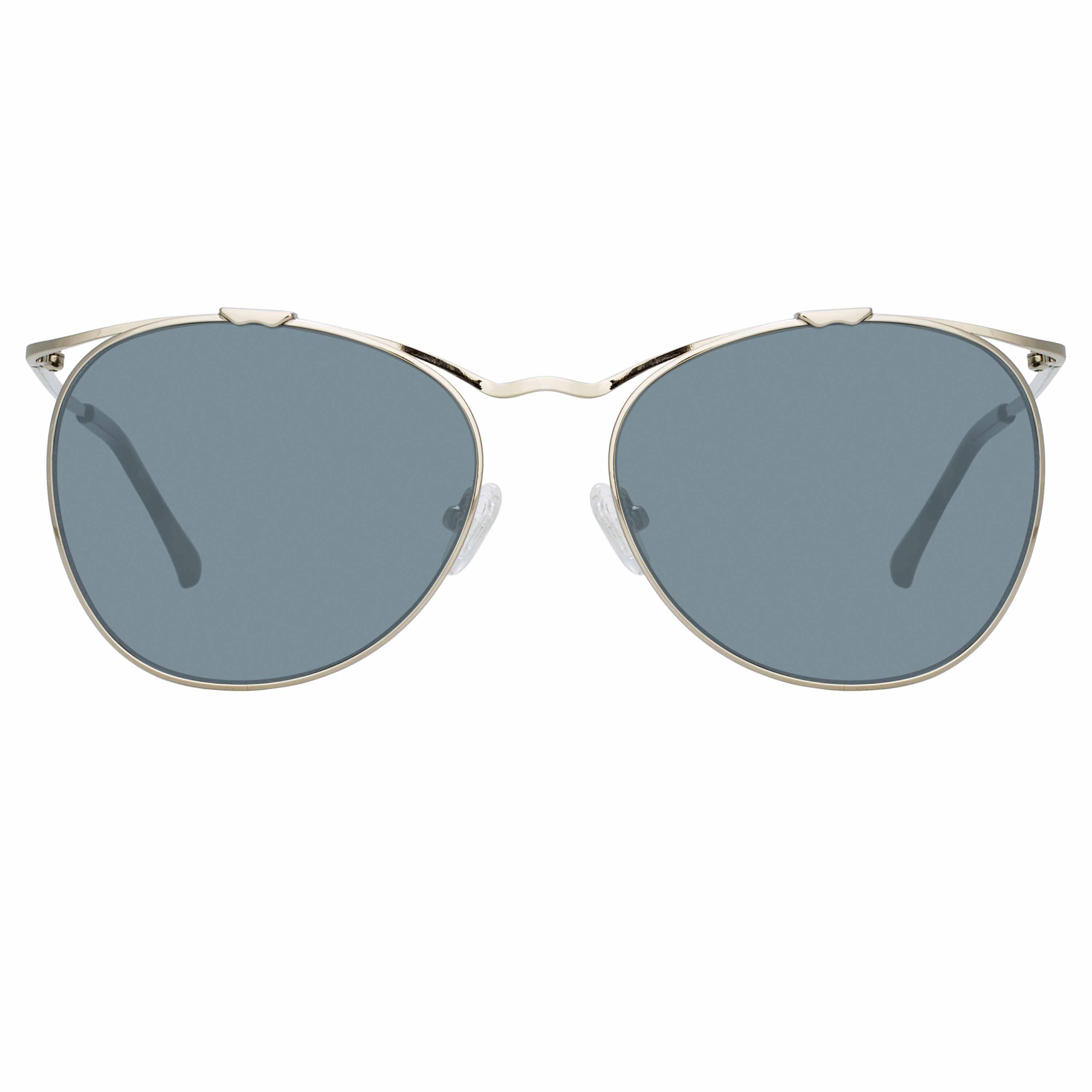 Dries Van Noten Ladies Cat Eye Grey Sunglasses