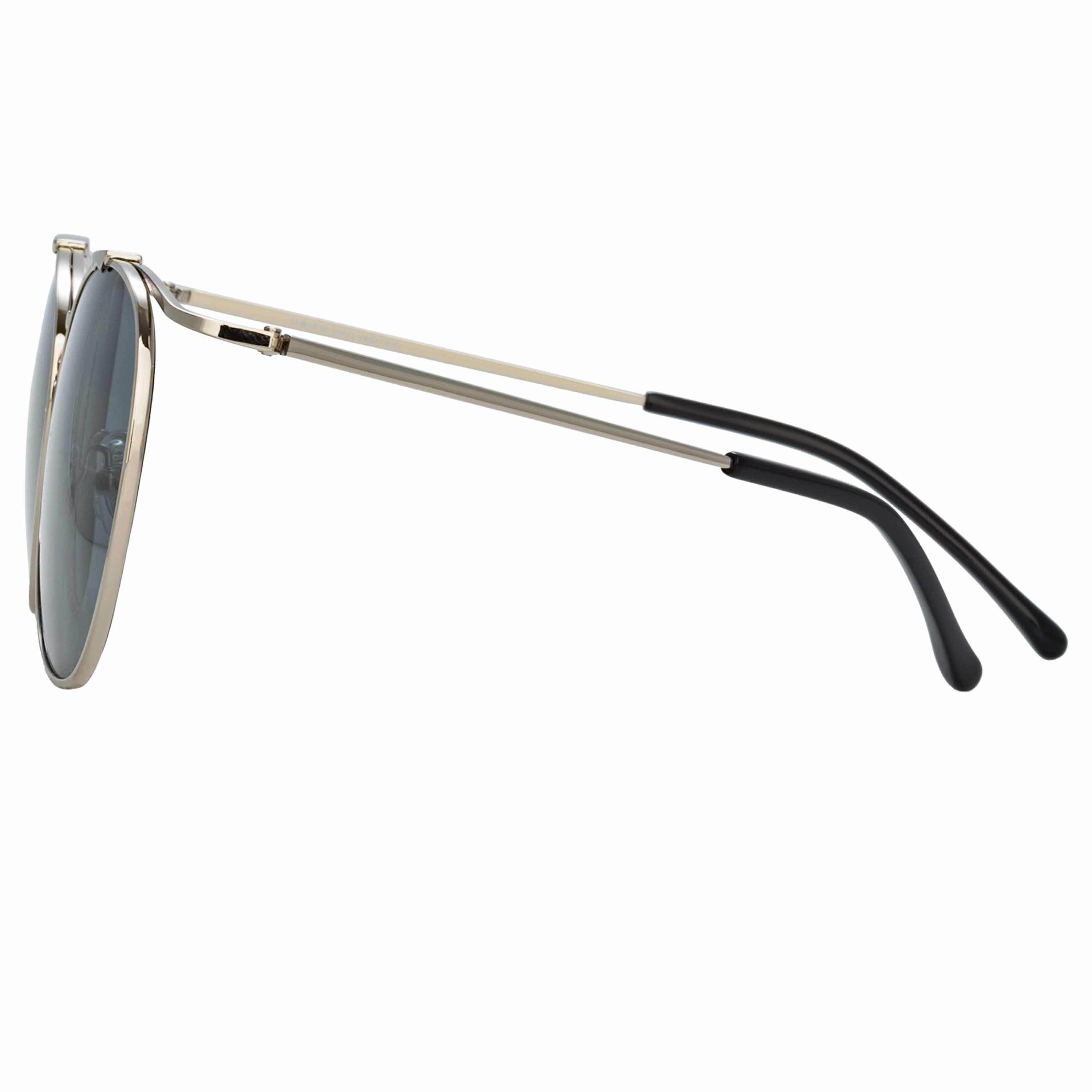 Dries Van Noten Ladies Cat Eye Grey Sunglasses
