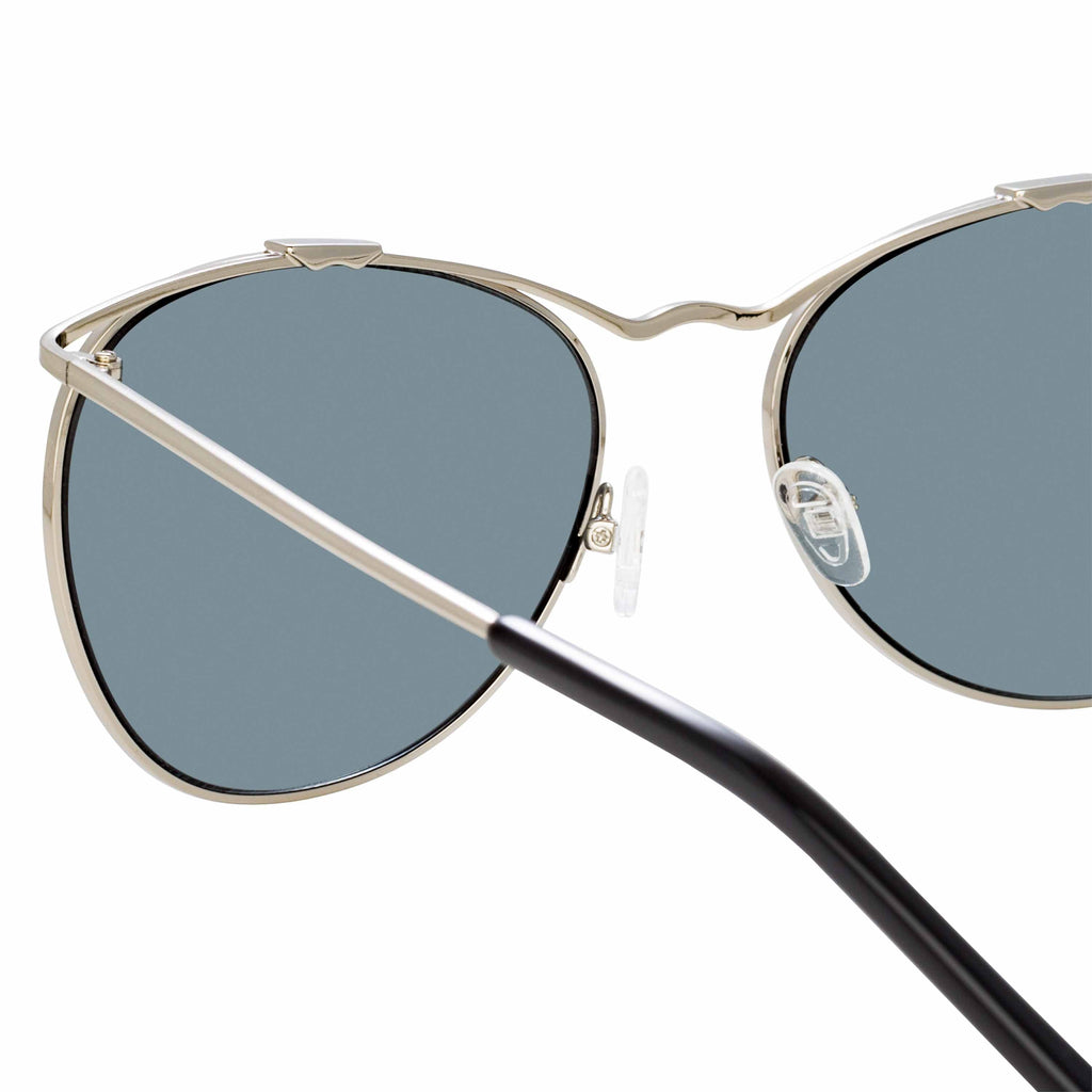 Dries Van Noten Ladies Cat Eye Grey Sunglasses
