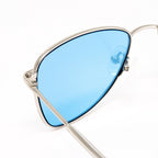 Dries Van Noten x Linda Farrow Silver Sunglasses