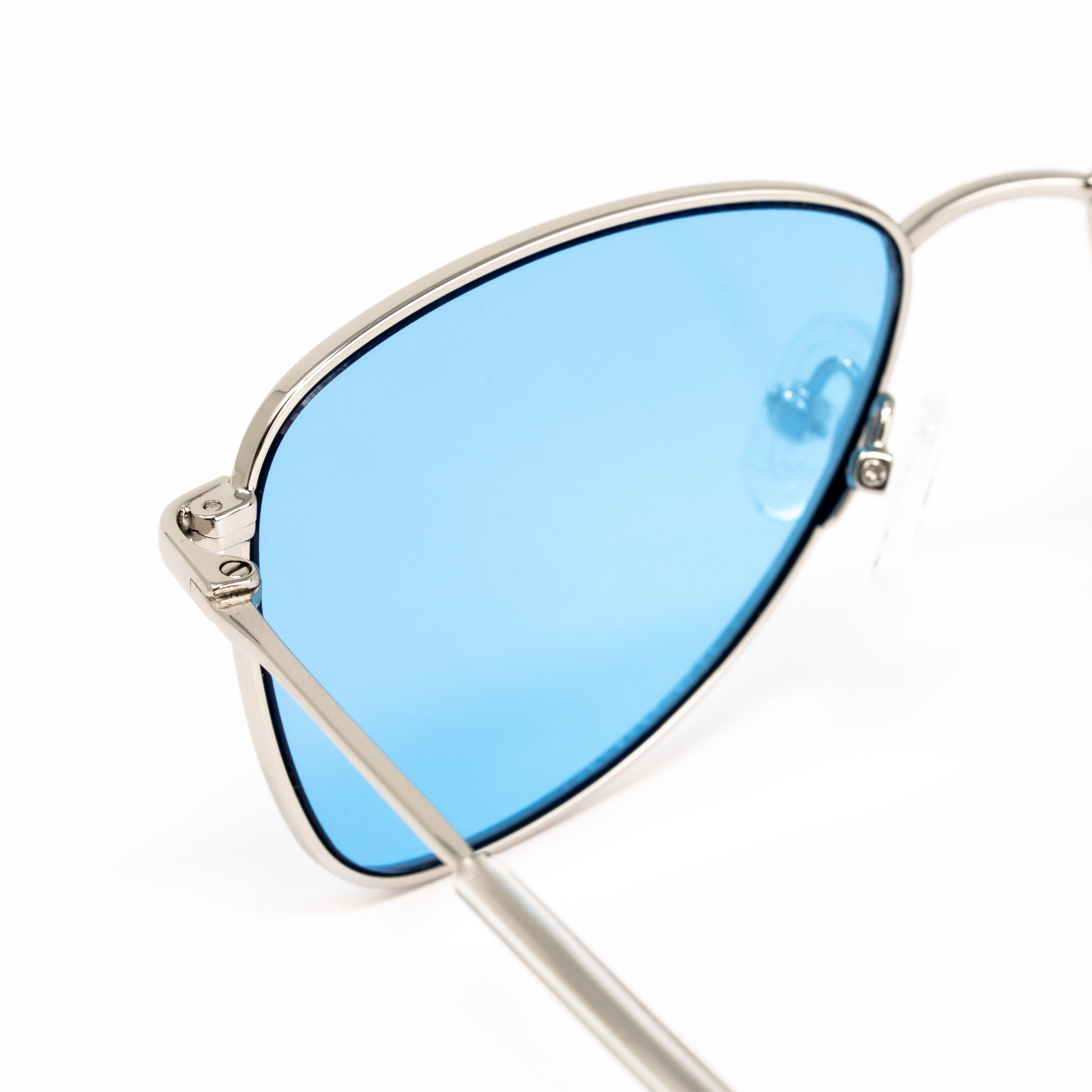 Dries Van Noten x Linda Farrow Silver Sunglasses