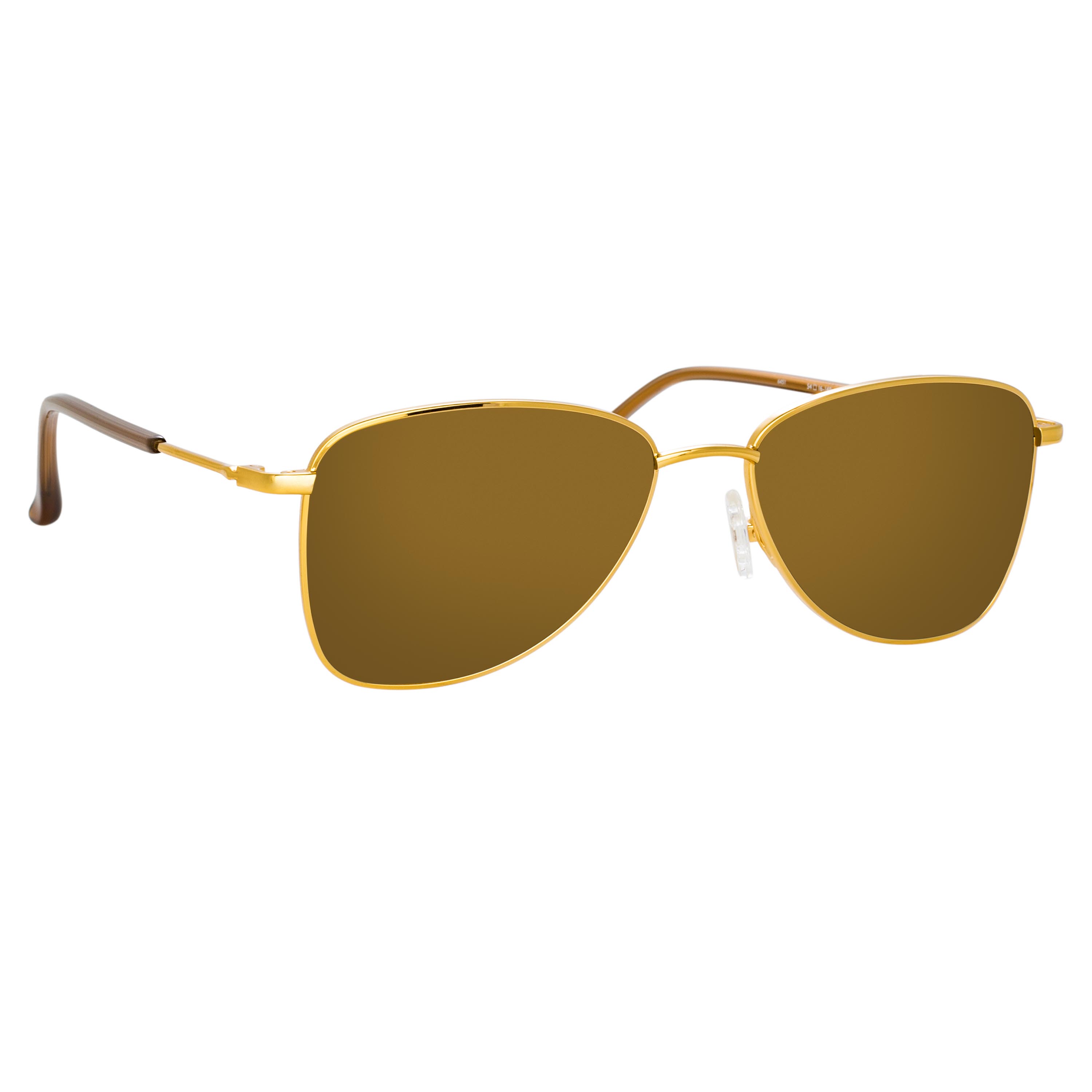 Dries Van Noten Men's Aviator Bronze Sunglasses