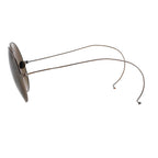Dries Van Noten Men's Aviator Brown Sunglasses