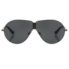 Dries Van Noten Men's Aviator Grey Sunglasses