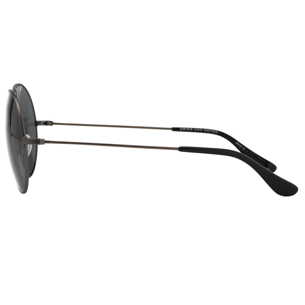 Dries Van Noten Men's Aviator Grey Sunglasses
