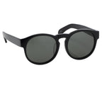 Dries Van Noten Unisex Round Grey Sunglasses