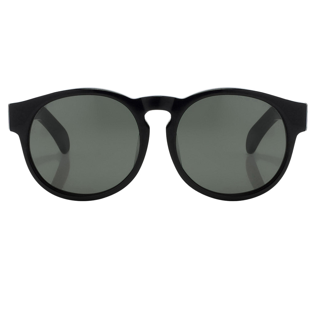 Dries Van Noten Unisex Round Grey Sunglasses