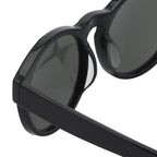 Dries Van Noten Unisex Round Grey Sunglasses
