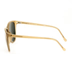 Dries Van Noten X Linda Farrow Brown Square Sunglasses