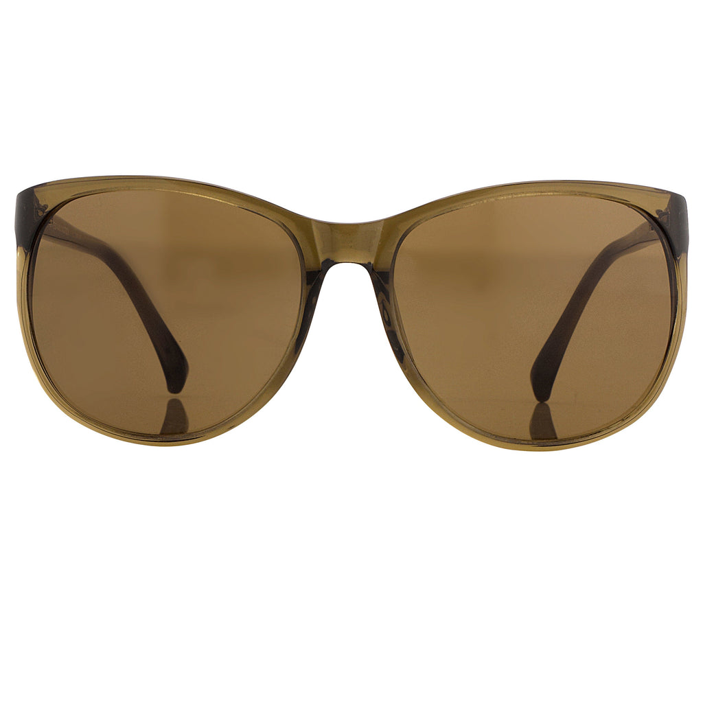 Dries Van Noten Unisex Square Brown Sunglasses