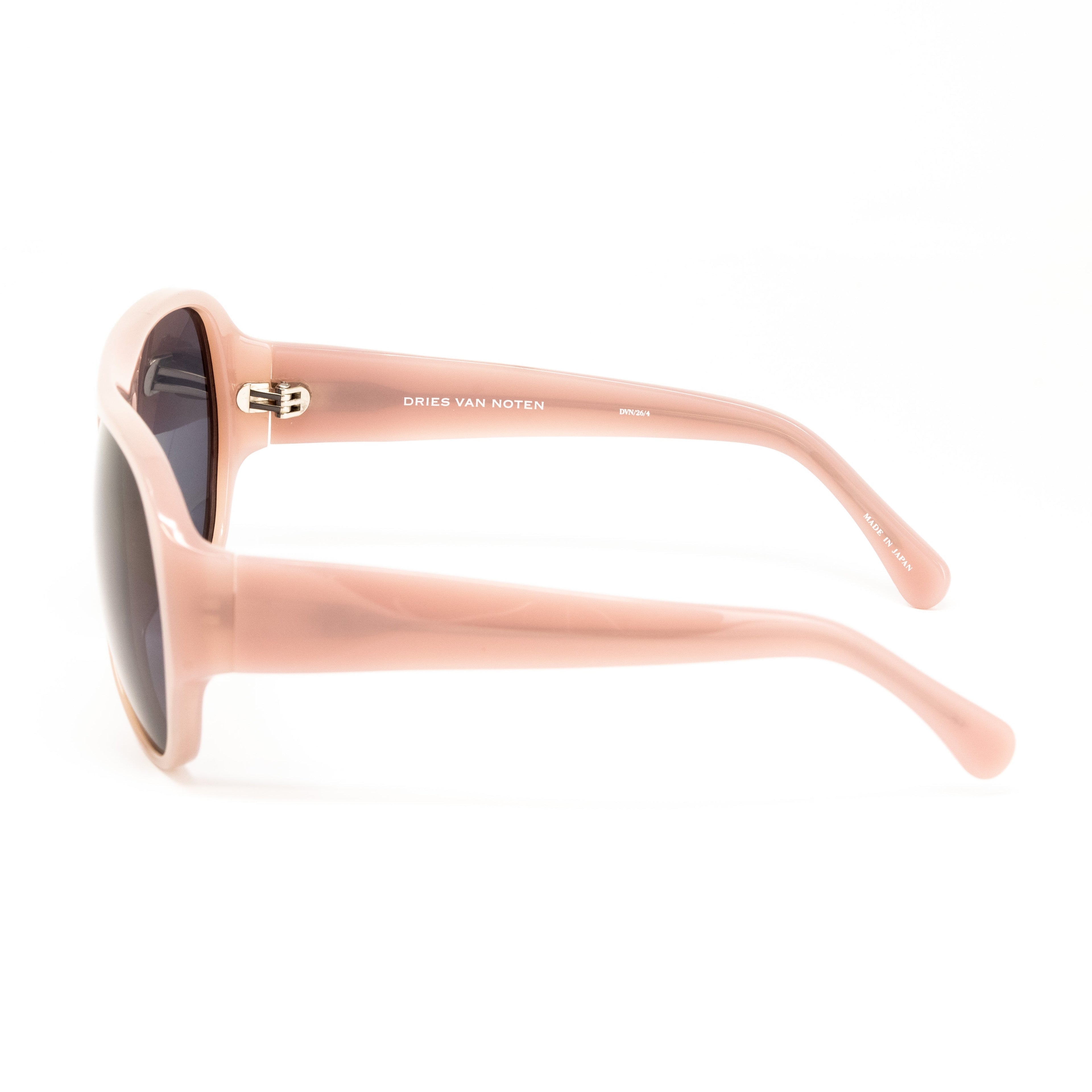 Dries Van Noten x Linda Farrow Pink Sunglasses