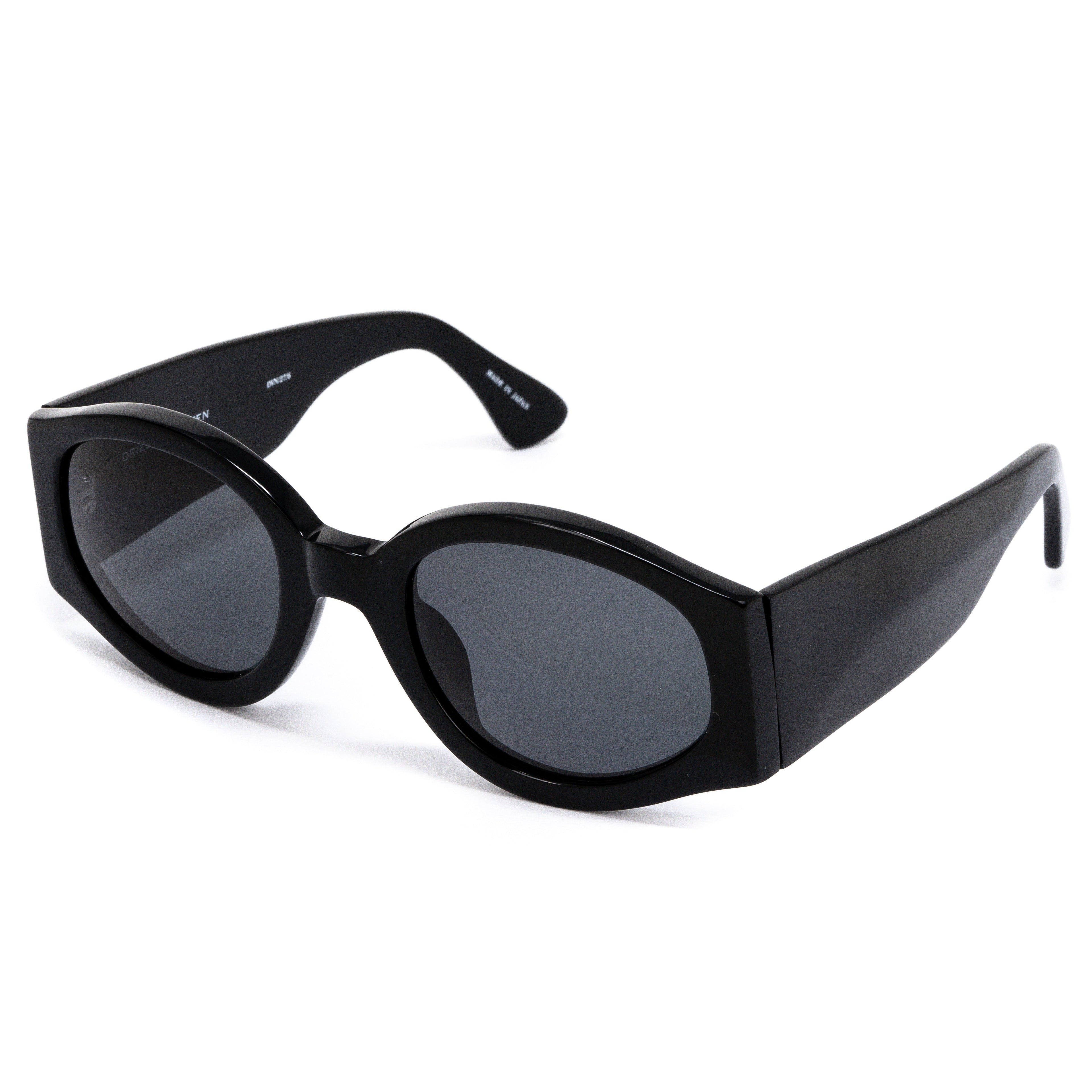 Dries Van Noten Unisex Square Grey Sunglasses