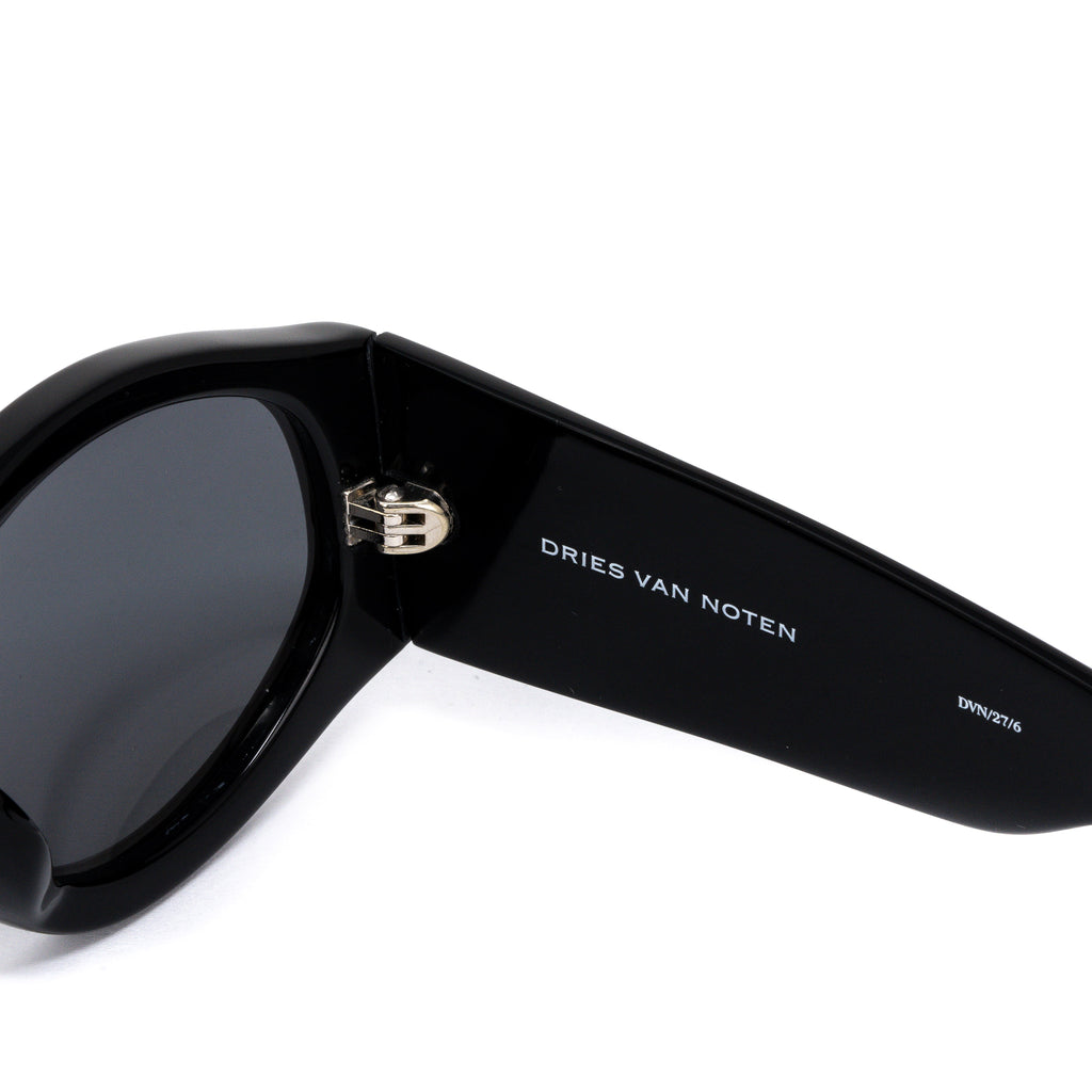 Dries Van Noten Unisex Square Grey Sunglasses