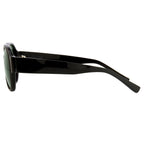 Dries Van Noten Unisex Oversized Brown Sunglasses