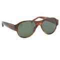 Dries Van Noten Unisex Oversized Grey Sunglasses