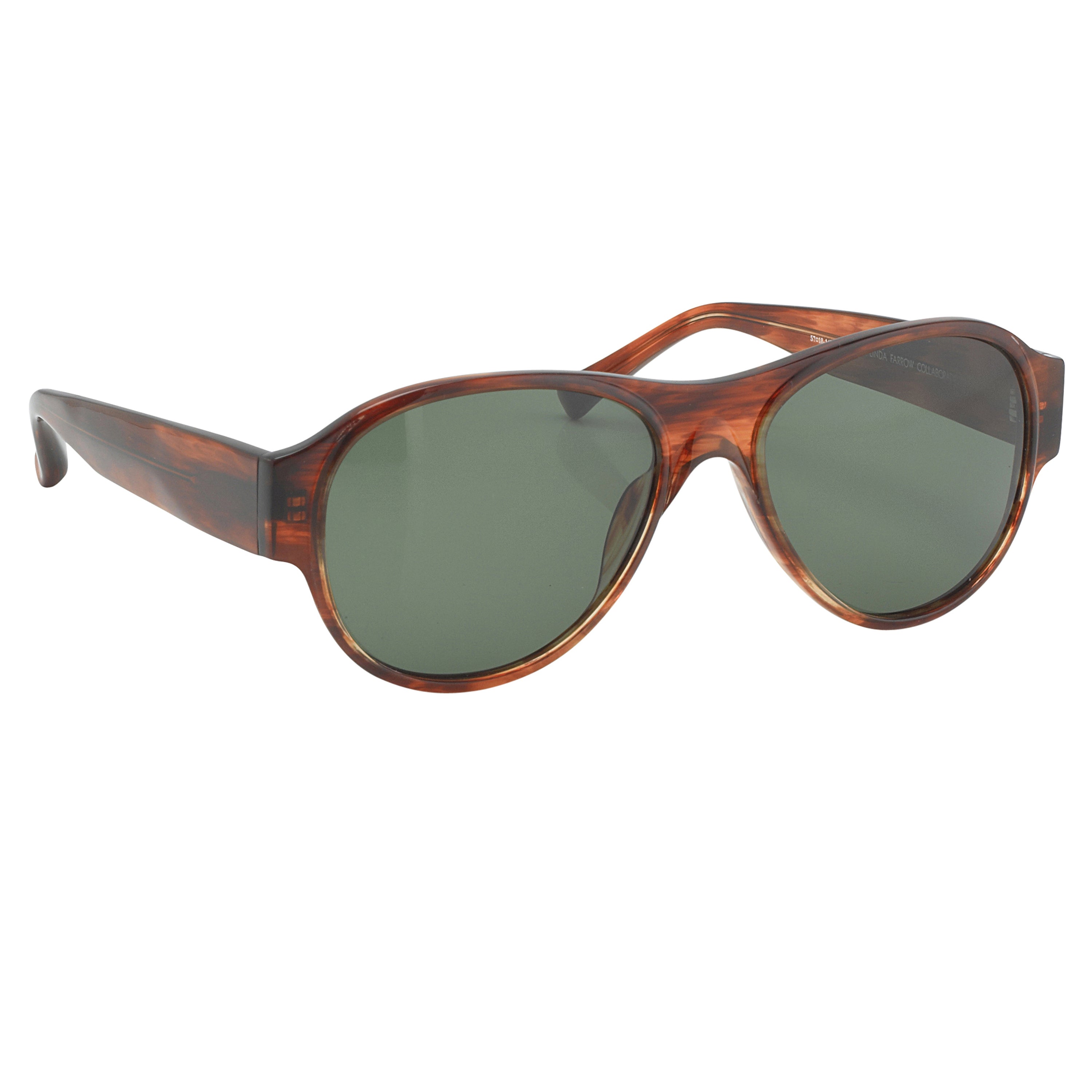 Dries Van Noten Unisex Oversized Grey Sunglasses