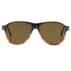 Dries Van Noten Unisex Round Brown Sunglasses
