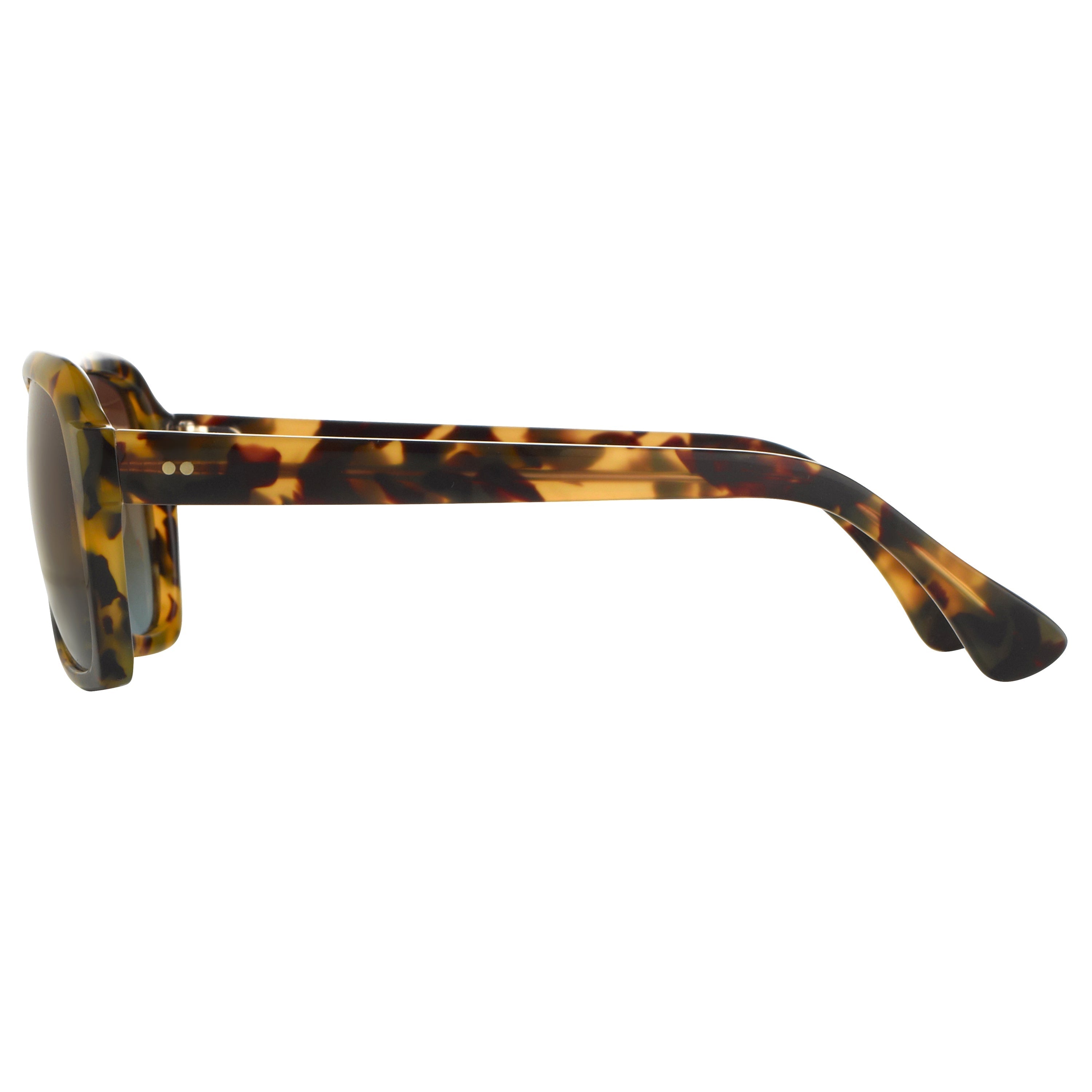 Dries Van Noten Unisex Square Grey Sunglasses